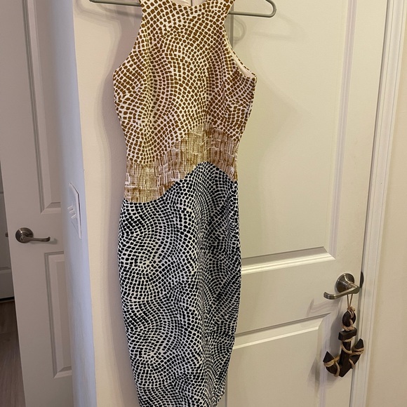 Unique Bodycon Maxi - Picture 2 of 4